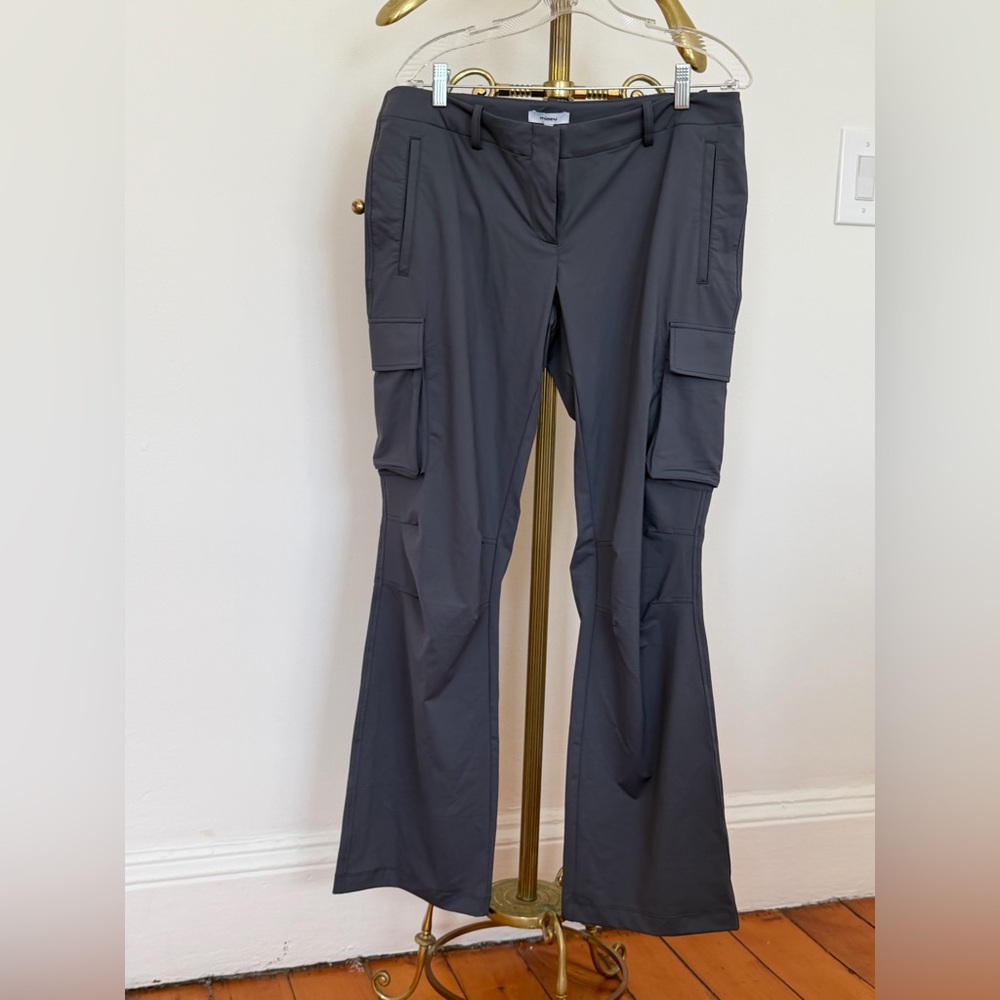 Miaou Charcoal Flare Cargo Pants